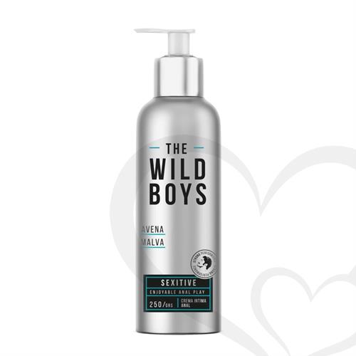 Lubricante anal con avena y malva The Wild Boys 250Gr.